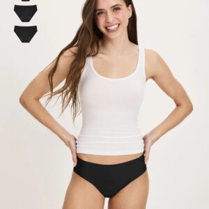 Teen Super Leakproof® No-Show Bikini 3-Pack