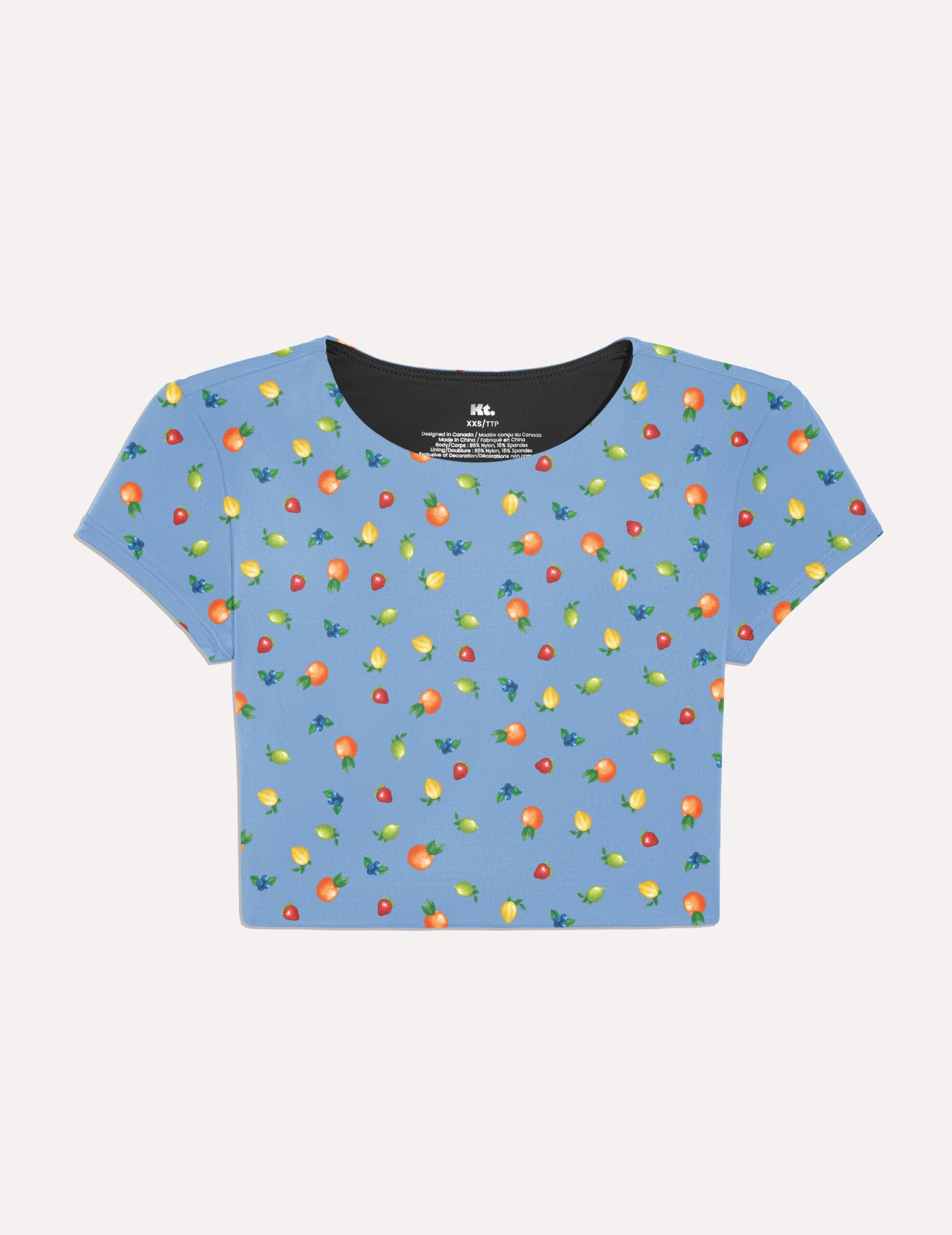 Teen High Tide Cropped Swim Top