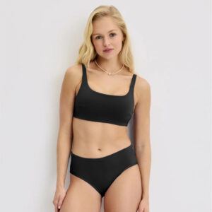 Teen Square Neck Scoop Bikini Top